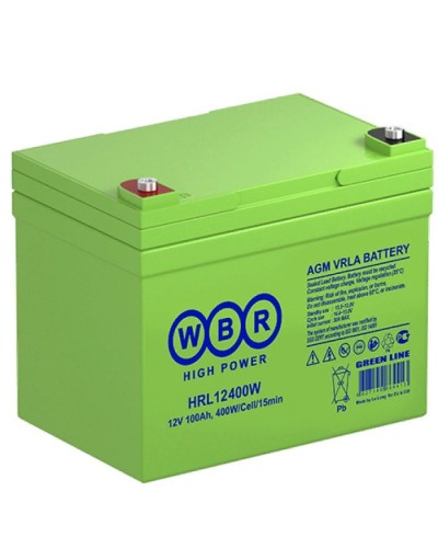 WBR HRL12400W. Аккумулятор герметичный свинцово-кислотный. WBR в Новосибирске