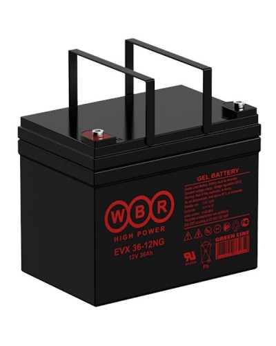 WBR EVX36-12G. Аккумулятор герметичный свинцово-кислотный. WBR в Новосибирске