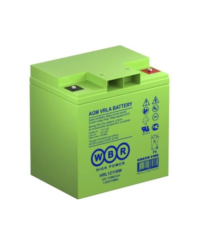 WBR HRL12110W. Аккумулятор герметичный свинцово-кислотный. WBR в Новосибирске
