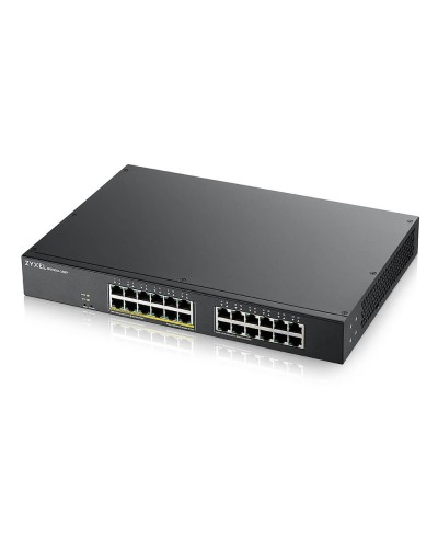 GS1900-24EP-EU0101F. Коммутатор Smart L2 PoE+ rack 19. ZYXEL в Новосибирске