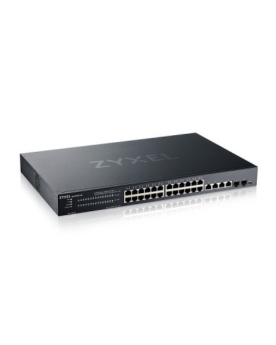XMG1930-30-ZZ0101F. Гибридный мультигигабитный Smart L2+ коммутатор. ZYXEL в Новосибирске