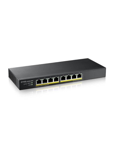 GS1915-8EP-EU0101F. Коммутатор гибридный Smart L2 PoE+. ZYXEL в Новосибирске