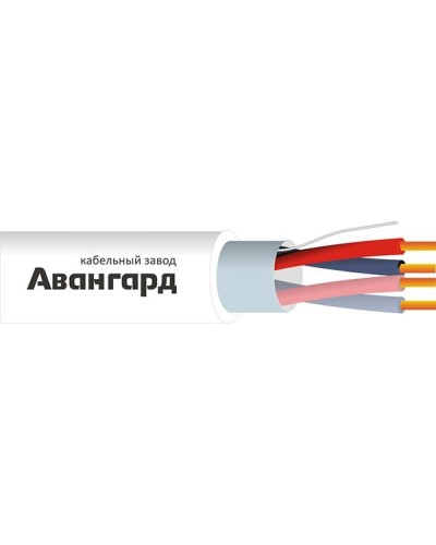 КПСЭнг(А)-FRLSLTx 2х2х1,0 (Авангард). Кабель для систем ОПС и СОУЭ огнестойкий, не поддерживающий горения, экранированный. Авангард в Новосибирске