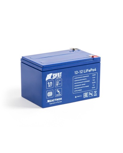 Skat i-Battery 12-12 LiFePo4 (646). Li-Ion аккумулятор. Бастион в Новосибирске