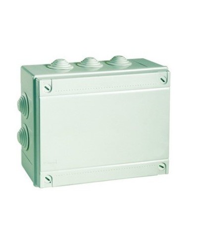 Коробка ответвительная с кабельными вводами IP55, 240х190х90 (54201). Коробка ответвительная с кабельными вводами 2х40 мм + 6х32 мм. ДКС в Новосибирске