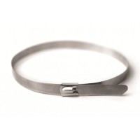 Хомут из нержавеющей стали AISI 304 4,6х400 (30 шт) (27408): Хомут из нержавеющей стали