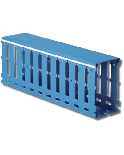 Короб перфорированный, синий RL12 40x100 (00261RL): Короб перфорированный в Новосибирске