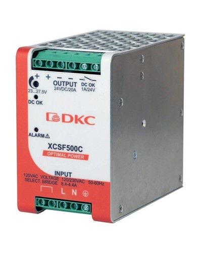 Источник питания однофазный, 500Вт, 10А, 48В (XCSF500D). Источник питания OPTIMAL POWER однофазный, с ORing диодом. ДКС в Новосибирске