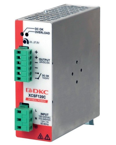 Источник питания однофазный, 120Вт, 2.5А, 48В (XCSF120DP). Источник питания OPTIMAL POWER однофазный, с ORing диодом. ДКС в Новосибирске