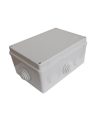 Коробка 3014 220х170х85, 10вых, IP55, серая (44014HF). Коробка монтажная. Экопласт в Новосибирске