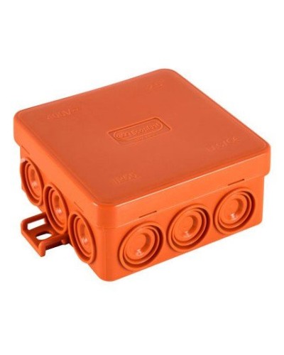 Коробка JBL085 85х85х38, 12 вых., 2P (0,15...2,5мм²) (43055HF): Коробка монтажная, огнестойкая, без галогена в Новосибирске