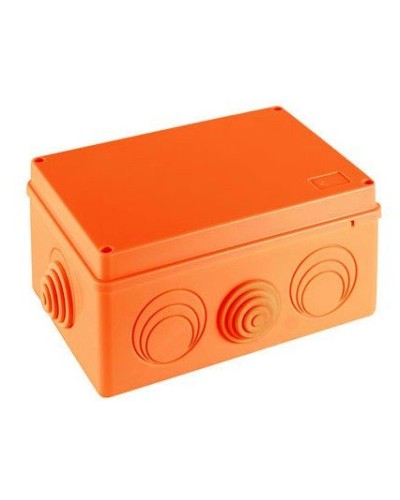 Коробка JBS210 210х150х100, 8 вых., 5P (2,5-25мм²), 3Р (1,5-10мм²) (43736HF). Коробка монтажная, огнестойкая, без галогена. Экопласт в Новосибирске