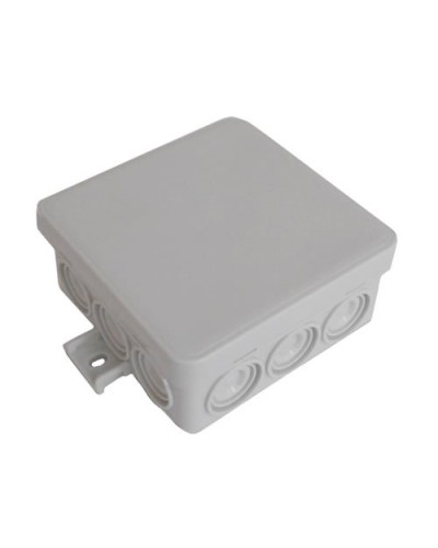 Коробка JBL085 85х85х38, 12вых., IP55, белая (44054W-1). Коробка монтажная. Экопласт в Новосибирске