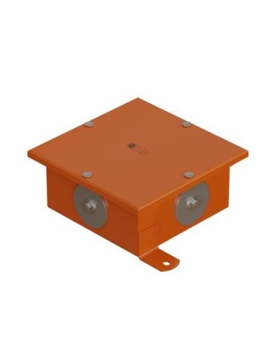 Коробка SMB120 металлическая 120х120х60, 4 металлических заглушки (56004S). Коробка, 4 металлические заглушки. Экопласт в Новосибирске