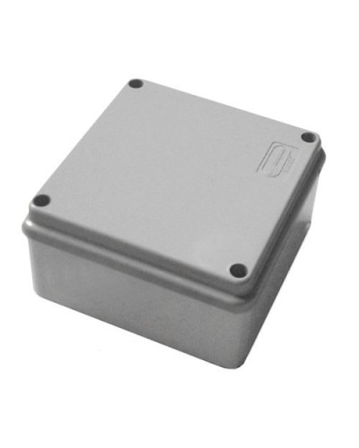 Коробка JBS100 100х100х55, 3P (0,15...2,5мм²) серая (42007HF-GR). Коробка монтажная, огнестойкая, без галогена. Экопласт в Новосибирске