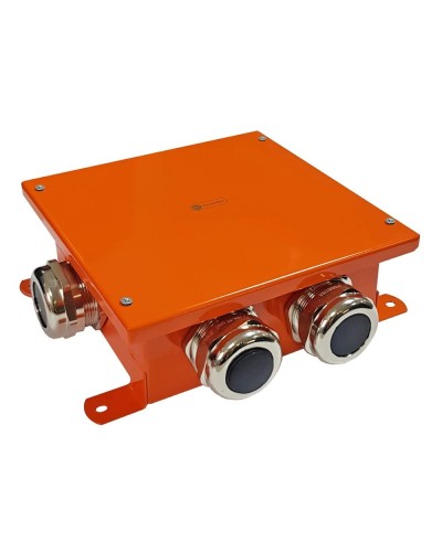 Коробка SMB165 металлическая 164х164х65, 4P (0,15-2,5 мм²) (56019E). Коробка, огнестойкая. Экопласт в Новосибирске