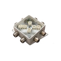 КМ-О (12к*6,0)-IP66-120х120, три ввода: Коробка монтажная огнестойкая