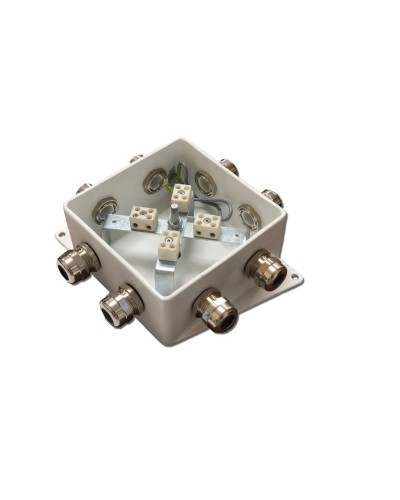 КМ-О (8к)-IP66-120х120, три ввода: Коробка монтажная огнестойкая в Новосибирске
