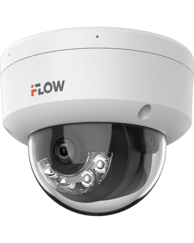 F-IC-2422C2MS(2.8мм). Бюджетная IP-видеокамера купольная. i-FLOW в Новосибирске