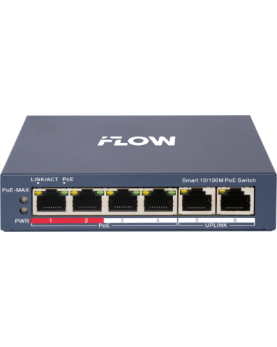 F-SW-EM206POE-VM/L. Коммутатор с POE. i-FLOW в Новосибирске
