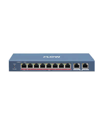 F-SW-EU410HPOE-V. Сетевой PoE коммутатор. i-FLOW в Новосибирске