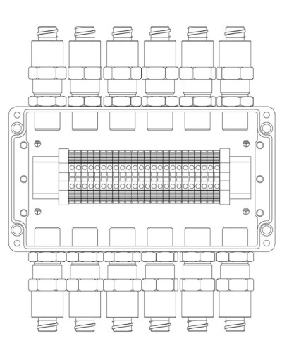 КВМК 2401. Коробка коммутационная взрывозащищенная. Компания СМД в Новосибирске