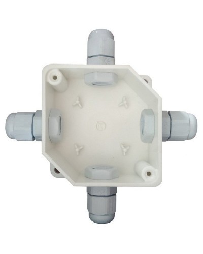 КР 60х60х30, IP65, с 4-мя кабельными вводами. Коробка распределительная. Магнито-Контакт в Новосибирске