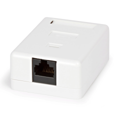 STK-RJ-45(8P8C), CAT.6, 1 выход, Dual IDC компьютерная розетка. Розетка компьютерная 1 выход. Прочие зарубежные