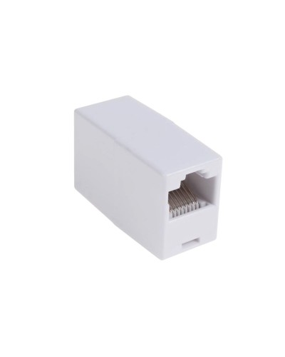 RJ-45 (розетка)-RJ-45 (розетка) (белый): Разъем распределительный в Новосибирске
