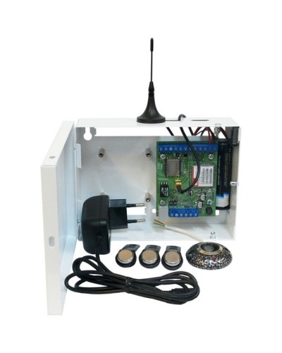 S400L-2GSM-BK12-W-li Kit Нано LAN клеммники (li-ion АКБ 2800мАч, цвет белый). Устройство оконечное объектовое приемно-контрольное c GSM и LAN коммуникаторами. Проксима в Новосибирске