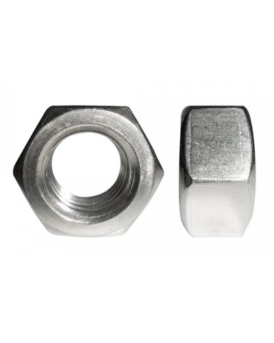 Гайка шестигранная нержавеющая (А2) M6 (DIN 934) (500 шт) (PR08.7455). Гайка шестигранная нержавеющая (А2). Промрукав в Новосибирске