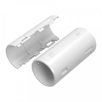 Муфта разборная D32 мм белая (PR13.02516). Муфта. Промрукав
