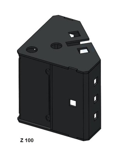 Z 100 (4 шт). Угловой элемент цоколя. ПРОВЕНТО в Новосибирске