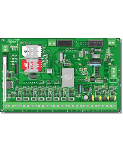 Контакт GSM-16. Панель охранная радиоканальная. Ритм в Новосибирске