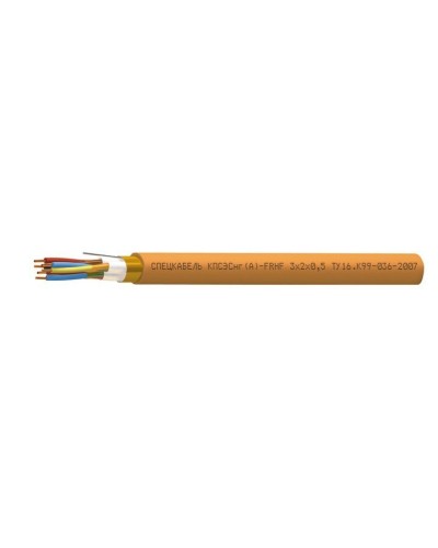 КПСЭСнг(А)-FRHF 1х2х0,35 (Спецкабель). Кабель огнестойкий, с пониженным дымо- и газовыделением. Спецкабель в Новосибирске