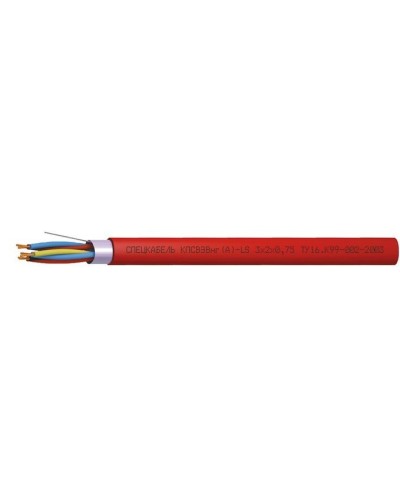КПСВЭВнг(А)-LS 4х2х1,5 (Спецкабель). Кабель симметричный для систем сигнализации и управления, групповой прокладки, с пониженным дымо- и газовыделением. Спецкабель в Новосибирске