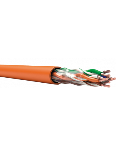 TechnoLAN U/UTP Cat 5e PVC LS нг(A)-FRLS 4x2x0,52. Кабель «витая пара» (LAN) для структурированных систем связи. СПКБ-Техно в Новосибирске