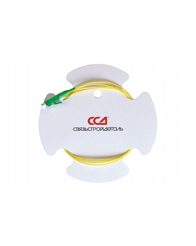 ШОС-SM/0.9 мм-LC/APC-p/t -1.0м (130201-03690). Пигтейл оптический. ССД (Связьстройдеталь) в Новосибирске