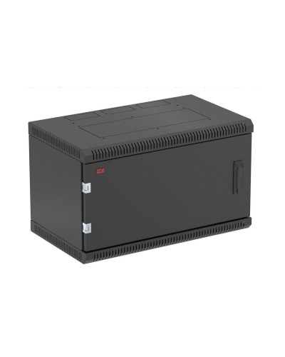 ШТ-НСр-6U-600-550-М-Ч (130411-01818). Шкаф телекоммуникационный 19 настенный 6U. ССД (Связьстройдеталь) в Новосибирске