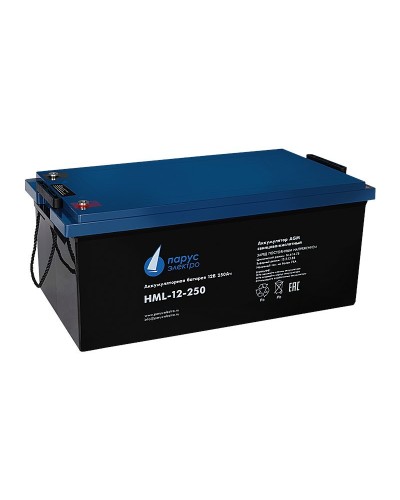 HML-12-250. Аккумулятор герметичный свинцово-кислотный. Связь инжиниринг в Новосибирске