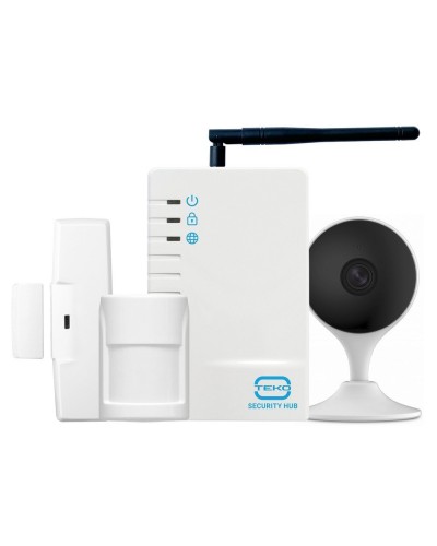 Security Hub (комплект с видеокамерой). Радиоканальный комплект охранной сигнализации с видеокамерой. ТЕКО в Новосибирске