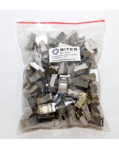 US060A (100шт). Разъем RJ-45. 5bites в Новосибирске