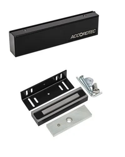 ML-200K-3 Premium Black с уголком. Замок электромагнитный. AccordTec в Новосибирске