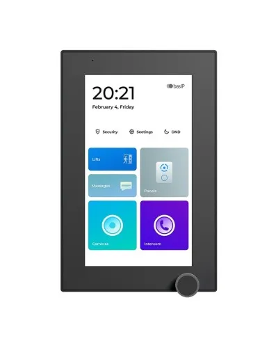 AZ-07LL BLACK. Монитор IP-видеодомофона цветной. BAS-IP в Новосибирске