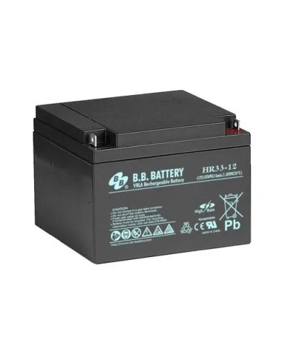 B.B. Battery HR 33-12. Аккумулятор герметичный свинцово-кислотный. B.B. Battery в Новосибирске