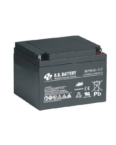B.B. Battery BPS 26-12: Аккумулятор герметичный свинцово-кислотный в Новосибирске