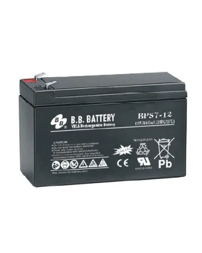 B.B. Battery BPS 7-12. Аккумулятор герметичный свинцово-кислотный. B.B. Battery в Новосибирске