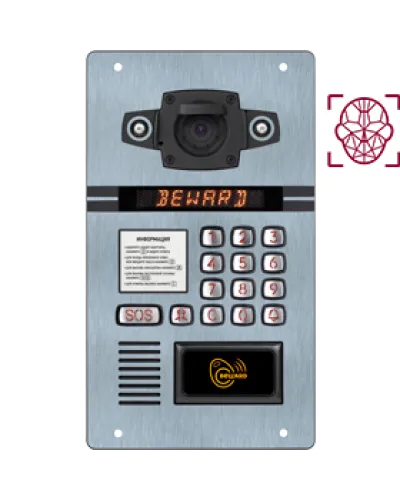 DKS15135 (2Мп, 2.1мм). Вызывная панель подъездного IP-домофона. Beward в Новосибирске