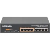 STW-8P4. Коммутатор 8-портовый. Beward