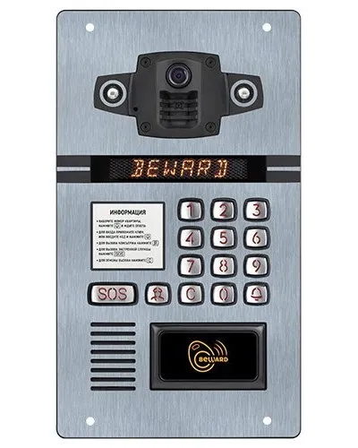 DKS15105. Вызывная панель подъездного IP-домофона. Beward в Новосибирске